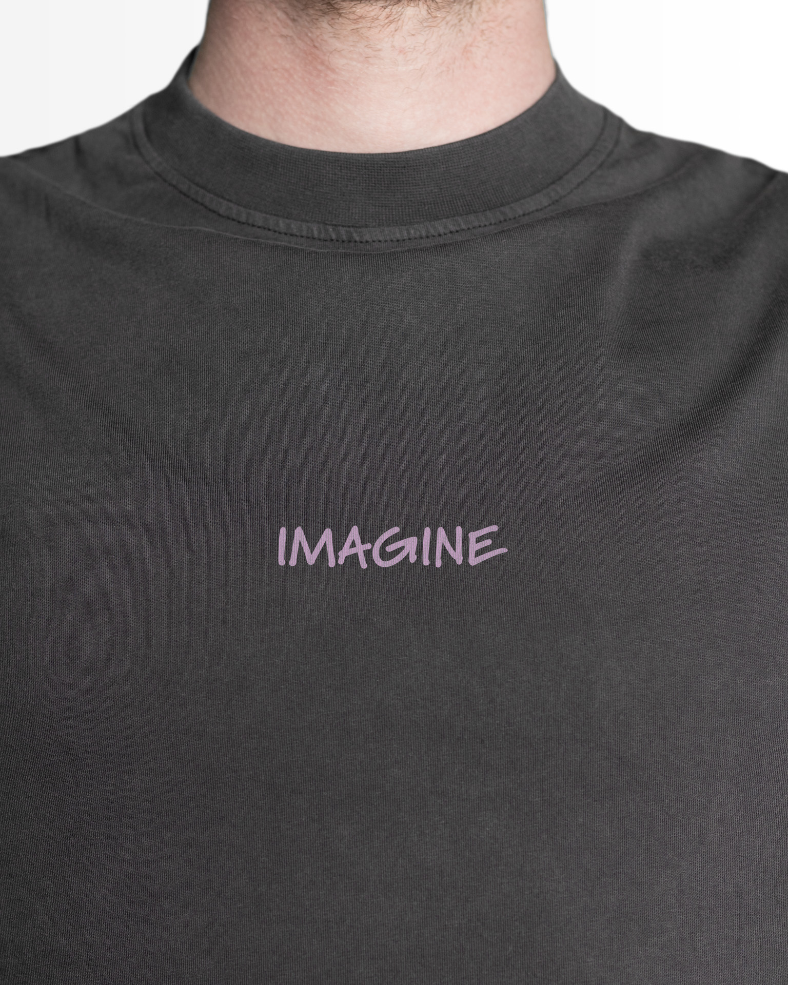 IATP no.2 - Oversize Tee, vintage-black – Bild 3