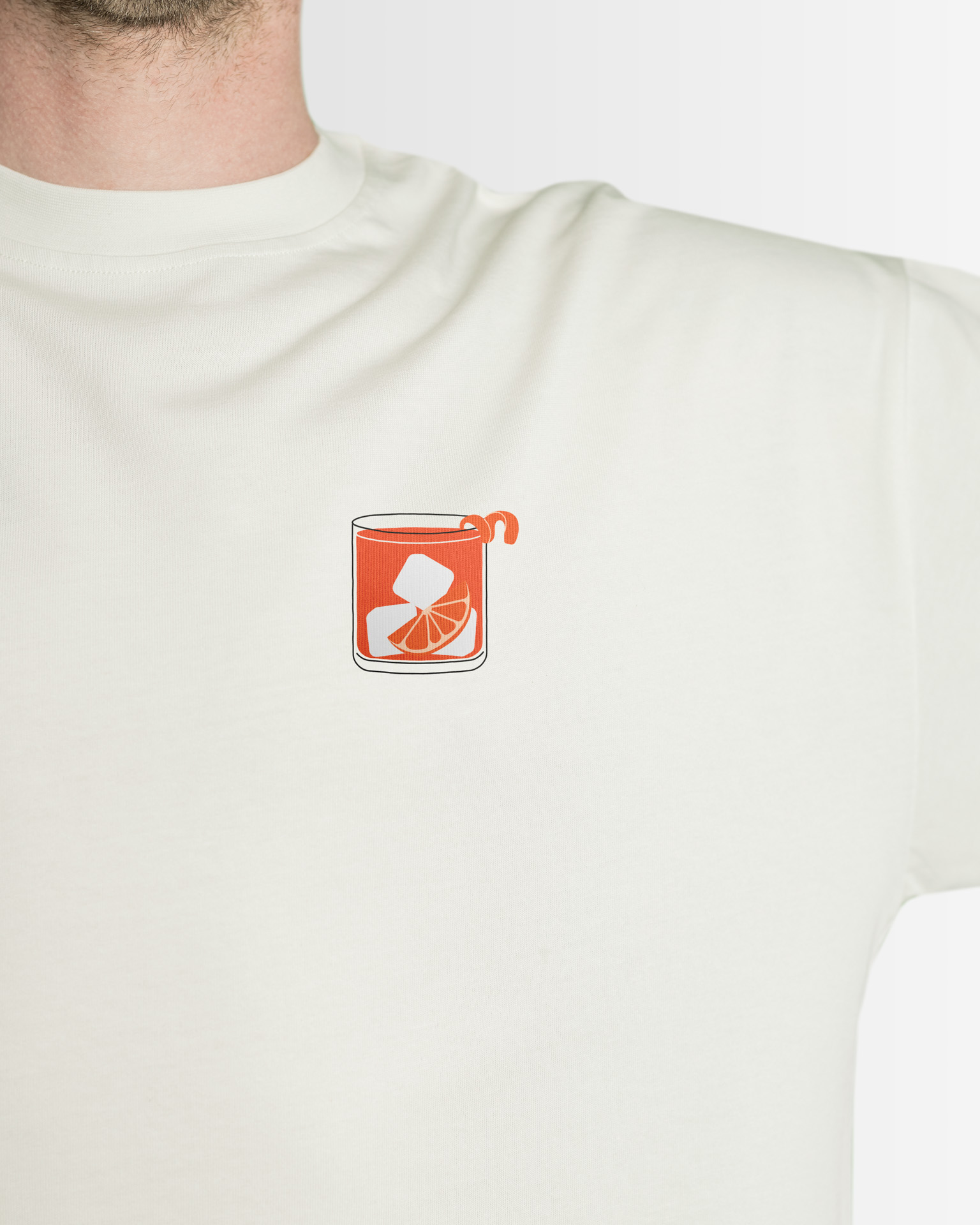 Negroni - Oversize Tee, vintage-white – Bild 2