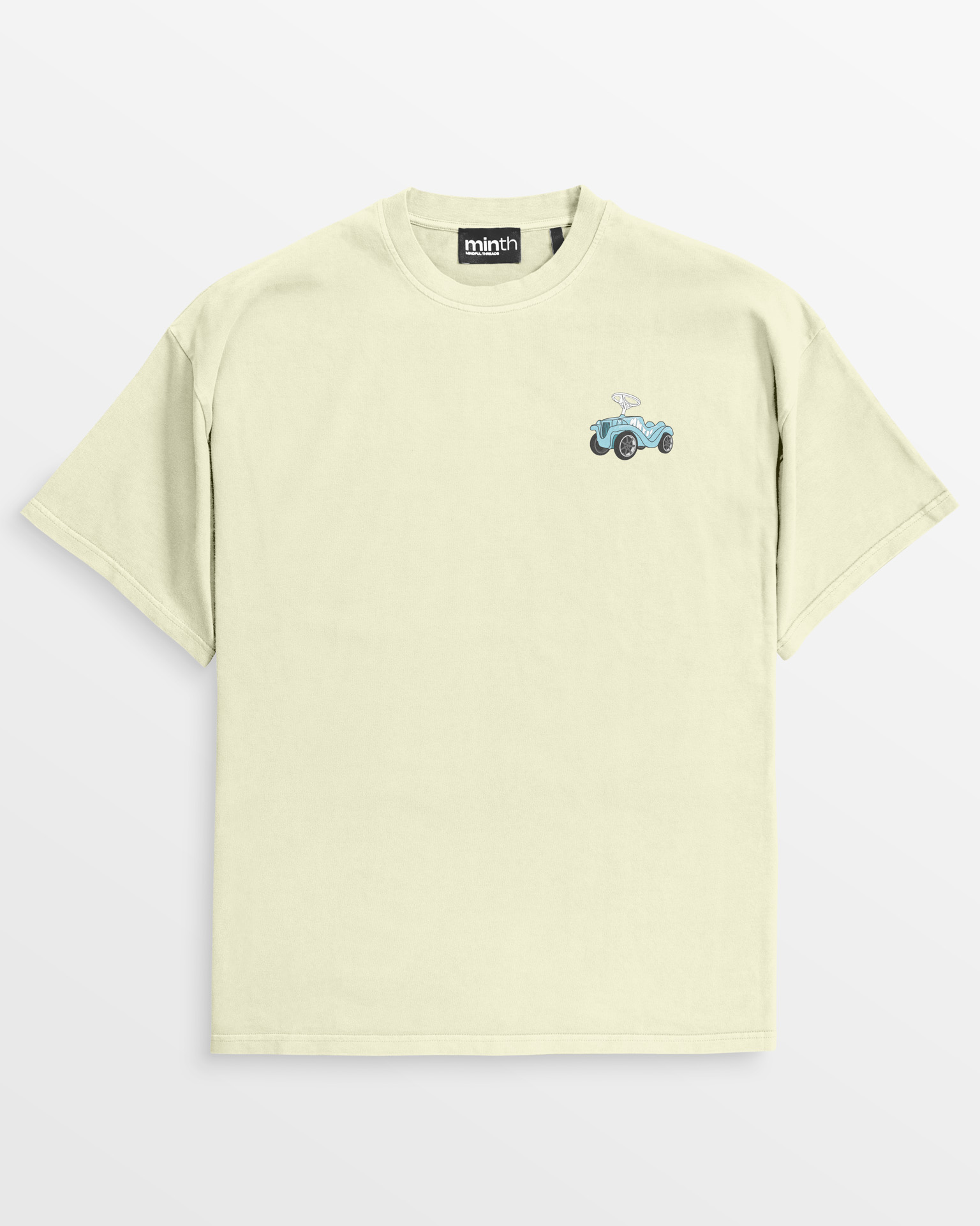 Dream Big - Oversize Tee, cream – Bild 3