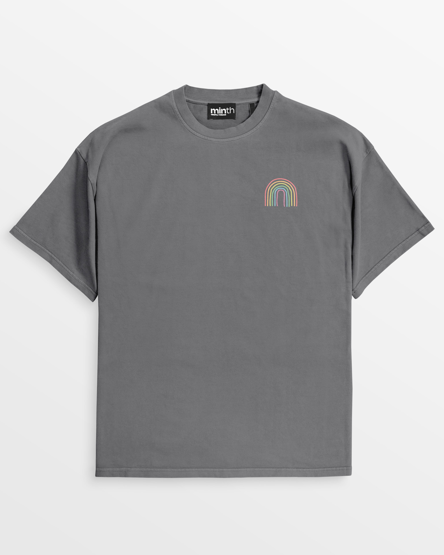 Dreamer no. 2 - Oversize Tee, pigment-grey – Bild 4