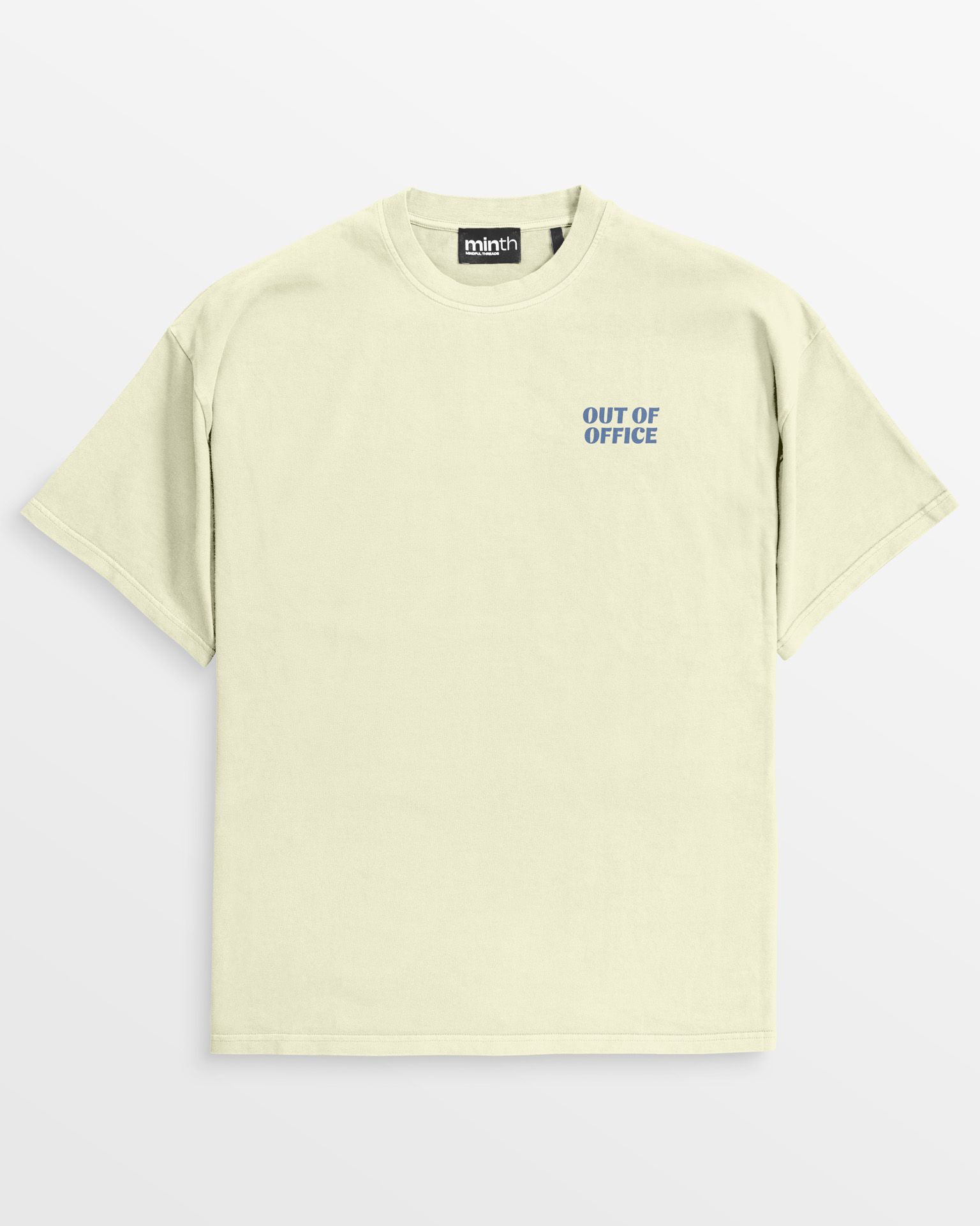 Out Of Office - Oversize Tee, cream – Bild 2