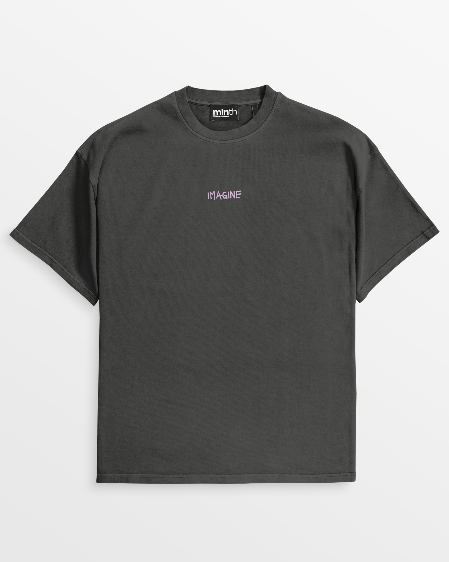 IATP no.2 - Oversize Tee, vintage-black – Bild 4