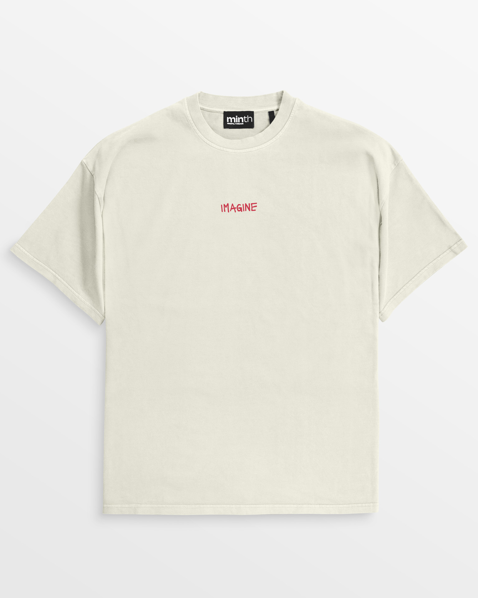 IATP no.2 - Oversize Tee, vintage-white – Bild 4