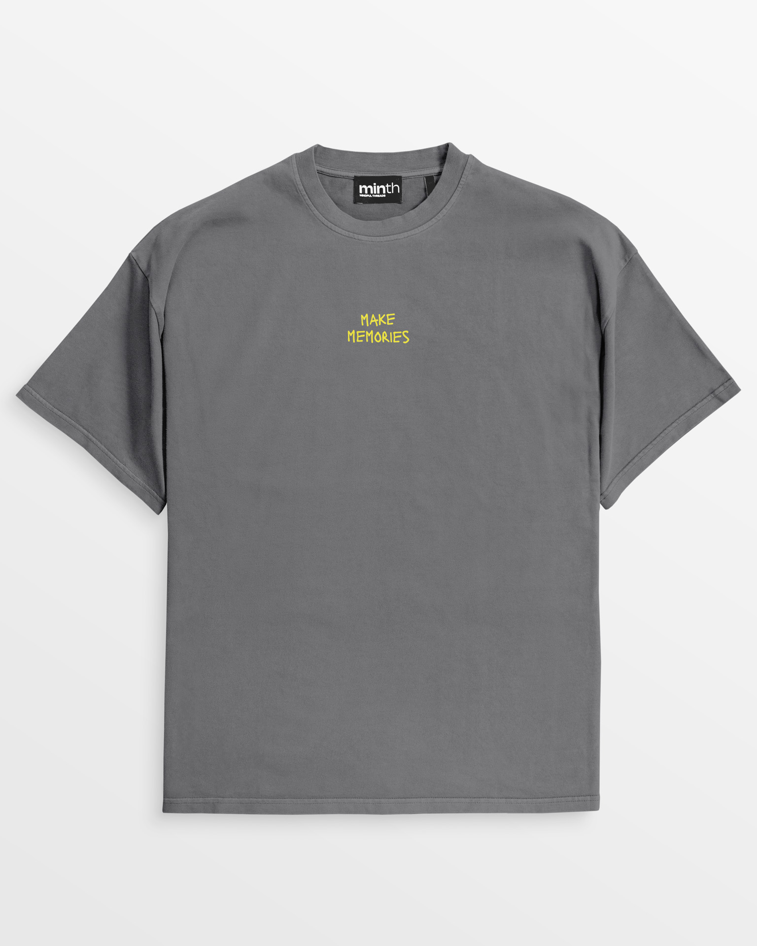 MMNW no.2 - Oversize Tee, pigment-grey – Bild 2